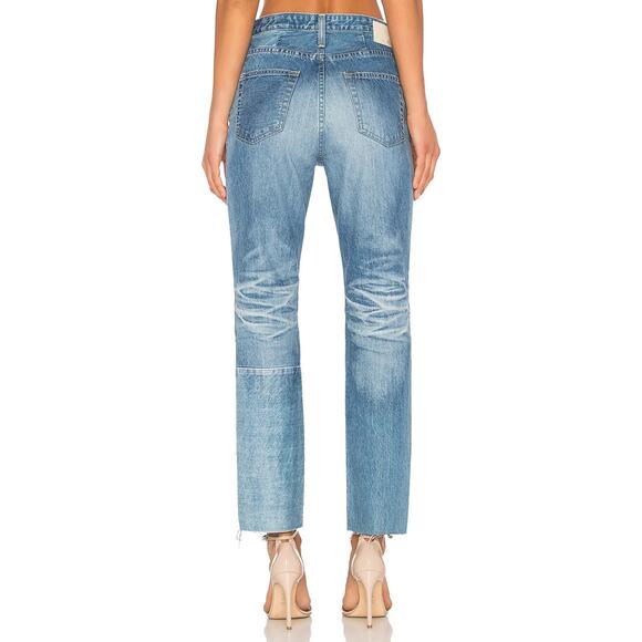 AG Adriano Goldschmied The Phoebe Vintage High Waisted Tapered Leg Jeans Size 25 - Picture 4 of 16